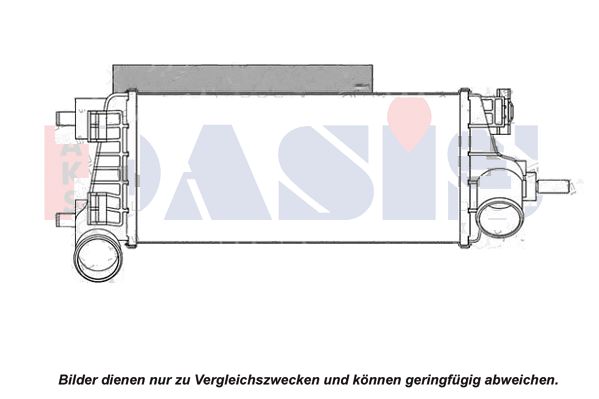 AKS DASIS radiatorius, variklio aušinimas 100084N